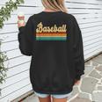 Baseball Player Sports Baseball Mom Baseball Coach Women's Sweatshirt Back Print Baseball Player Sports Baseball Mom Baseball Coach Women's Sweatshirt Back Print