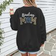 Bowling Mom Dance Mom Baseball Mom Mother Day Women's Sweatshirt Back Print