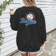 Busy Raising Ballers Baseball Mom Group Tee Women's Sweatshirt Back Print Busy Raising Ballers Baseball Mom Group Tee Women's Sweatshirt Back Print