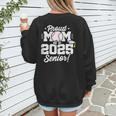 Class Of 2025 Senior Year Baseball Mom Senior 2025 Women's Sweatshirt Back Print Class Of 2025 Senior Year Baseball Mom Senior 2025 Women's Sweatshirt Back Print