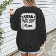 Custom Baseball Mom Number 71 Heart For Mom Women's Sweatshirt Back Print Custom Baseball Mom Number 71 Heart For Mom Women's Sweatshirt Back Print