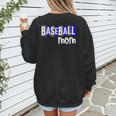 Custom Hustle Tball Tee Ball Womens Baseball Mom Women's Sweatshirt Back Print Custom Hustle Tball Tee Ball Womens Baseball Mom Women's Sweatshirt Back Print