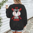 Cute Baseball Mom Out Of Your League Mommy Sports Players Women's Sweatshirt Back Print Cute Baseball Mom Out Of Your League Mommy Sports Players Women's Sweatshirt Back Print