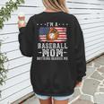 I'm a Baseball Mom Nothing Scares Me Baseball Women's Sweatshirt Back Print I'm a Baseball Mom Nothing Scares Me Baseball Women's Sweatshirt Back Print