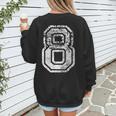 Jersey Number 8 Eight T-Shirt Football Number Baseball Mom Women's Sweatshirt Back Print Jersey Number 8 Eight T-Shirt Football Number Baseball Mom Women's Sweatshirt Back Print