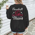 Mommy Baseball Mom Women's Sweatshirt Back Print
