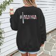 Number One Baseball Mom For Mothers Day Baseball Mama Women's Sweatshirt Back Print Number One Baseball Mom For Mothers Day Baseball Mama Women's Sweatshirt Back Print