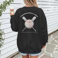 PROUD BASEBALL MOM Women's Sweatshirt Back Print PROUD BASEBALL MOM Women's Sweatshirt Back Print