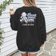 Proud Senior Mom Class Of 2024 Baseball Mom Graduate School Women's Sweatshirt Back Print Proud Senior Mom Class Of 2024 Baseball Mom Graduate School Women's Sweatshirt Back Print