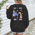 Sassy Baseball Mom Sassy Classy Elegant Women's Sweatshirt Back Print Sassy Baseball Mom Sassy Classy Elegant Women's Sweatshirt Back Print