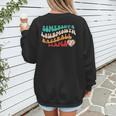 Somebody's Loudmouth Baseball Mama Baseball Mom Fan Women's Sweatshirt Back Print Somebody's Loudmouth Baseball Mama Baseball Mom Fan Women's Sweatshirt Back Print