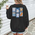 Stamps Coquette Bow Baseball Kids Youth Girls Baseball Mom Women's Sweatshirt Back Print Stamps Coquette Bow Baseball Kids Youth Girls Baseball Mom Women's Sweatshirt Back Print