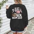 In My T-Ball Mom Era Baseball Mom Skull Coffee Vintage Women's Sweatshirt Back Print In My T-Ball Mom Era Baseball Mom Skull Coffee Vintage Women's Sweatshirt Back Print