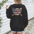 Umpire And Hotdogs 4th July Baseball Moms Women's Sweatshirt Back Print Umpire And Hotdogs 4th July Baseball Moms Women's Sweatshirt Back Print