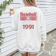 Baseball Mom Since 1991 Women's Sweatshirt Back Print Baseball Mom Since 1991 Women's Sweatshirt Back Print