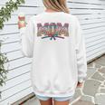 Baseball Mom Coquette Bow Mommy Ice Cream Mother's Day Mom Women's Sweatshirt Back Print Baseball Mom Coquette Bow Mommy Ice Cream Mother's Day Mom Women's Sweatshirt Back Print
