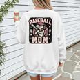 Baseball Mom Dog Mother's In My Baseball Mom Era Women's Sweatshirt Back Print