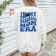 In My Baseball Mom Ear Blue Women's Sweatshirt Back Print