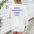 In My Baseball Mom Era 80s Retro Style Women's Sweatshirt Back Print