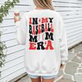 In My Baseball Mom Era Groovy Mom Women's Sweatshirt Back Print In My Baseball Mom Era Groovy Mom Women's Sweatshirt Back Print