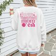 In My Baseball Mom Era Retro Mom Life Mother's Day 2024 Premium Women's Sweatshirt Back Print