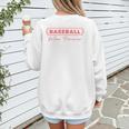 Baseball Mom Forever Baseball Mom Women's Sweatshirt Back Print