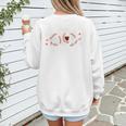 Baseball Mom Game Day Women's Sweatshirt Back Print Baseball Mom Game Day Women's Sweatshirt Back Print