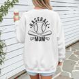Baseball Mom Homerun Best Mom Sport Athlete Women's Sweatshirt Back Print