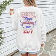 Baseball Mom Loud & Proud Since 1977 Premium Women's Sweatshirt Back Print
