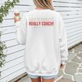 Baseball Mom Mama Baseball Lover Premium Women's Sweatshirt Back Print