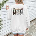 Baseball Mom Mama Mother Women's Sweatshirt Back Print