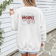 Baseball Mom Mommy Baseball Player Premium Women's Sweatshirt Back Print Baseball Mom Mommy Baseball Player Premium Women's Sweatshirt Back Print