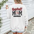 Baseball Mom Red Varsity Baseball Mama Cute Mother's Day Women's Sweatshirt Back Print Baseball Mom Red Varsity Baseball Mama Cute Mother's Day Women's Sweatshirt Back Print