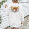 Baseball Mom Sports Graphic Novelty Women's Sweatshirt Back Print Baseball Mom Sports Graphic Novelty Women's Sweatshirt Back Print