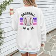 Baseball Mom Sports Mom Proud Baseball Mom Women's Sweatshirt Back Print