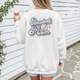 Baseball Mom Squad Women's Sweatshirt Back Print