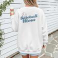 Baseball Mom Team Ball Sports Fan Women's Sweatshirt Back Print Baseball Mom Team Ball Sports Fan Women's Sweatshirt Back Print
