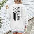 Baseball Mom USA Flag Baseball Mama Day Vibes Mama Women's Sweatshirt Back Print Baseball Mom USA Flag Baseball Mama Day Vibes Mama Women's Sweatshirt Back Print