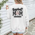 Baseball Mom Varsity Baseball Mama Cute Mother's Day Women's Sweatshirt Back Print Baseball Mom Varsity Baseball Mama Cute Mother's Day Women's Sweatshirt Back Print