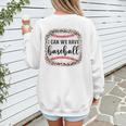 I Can We Have Baseball Mom Women Women's Sweatshirt Back Print I Can We Have Baseball Mom Women Women's Sweatshirt Back Print