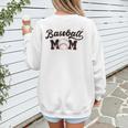 Baseball Mom Baseball Women's Sweatshirt Back Print