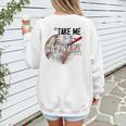 Baseball Moms Cute Take Me To The Ballpark Sports Athletic Women's Sweatshirt Back Print Baseball Moms Cute Take Me To The Ballpark Sports Athletic Women's Sweatshirt Back Print
