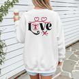Baseball Softball Baseball Mom LOVE Baseball Premium Tri-Blend Women's Sweatshirt Back Print Baseball Softball Baseball Mom LOVE Baseball Premium Tri-Blend Women's Sweatshirt Back Print