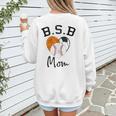 Basketball Soccer Baseball Mom For Women Women's Sweatshirt Back Print Basketball Soccer Baseball Mom For Women Women's Sweatshirt Back Print