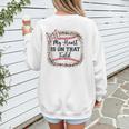 Cute Baseball Mom My Heart On That Field Sister Girl Toddler Women's Sweatshirt Back Print Cute Baseball Mom My Heart On That Field Sister Girl Toddler Women's Sweatshirt Back Print