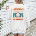 I Didn't Plan On Becoming a Baseball Mom Baseball Player Women's Sweatshirt Back Print I Didn't Plan On Becoming a Baseball Mom Baseball Player Women's Sweatshirt Back Print