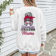 Dominican Baseball Mama Quote For a Dominican Baseball Mom Women's Sweatshirt Back Print