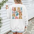 Groovy In My Baseball Mom Era Softball Game Day Women's Sweatshirt Back Print Groovy In My Baseball Mom Era Softball Game Day Women's Sweatshirt Back Print