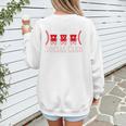 Home Plate Social Club Softball Season Baseball Mom Premium Women's Sweatshirt Back Print Home Plate Social Club Softball Season Baseball Mom Premium Women's Sweatshirt Back Print