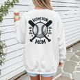 Home Run Mom Shirt Baseball Mom Mother's Day Women's Sweatshirt Back Print Home Run Mom Shirt Baseball Mom Mother's Day Women's Sweatshirt Back Print
